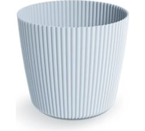 Кашпо Prosperplast DMI110 443U Milly Round d11 см, h95 мм, 700 мл светло серый 071851