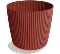 Кашпо Prosperplast DMI110 7598U Milly Round d11 см, h95 мм, 700 мл медь 071854