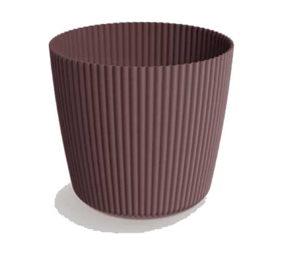 Кашпо Prosperplast DMI150 7587U Milly Round d146 мм, h13 см, 1700 мл кирпичный 071869