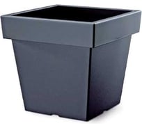 Кашпо Prosperplast DLOFL240 405U Lofly Square Low квадрат, d234мм, L234мм, h22см, 8л, серый, без поддона 071829
