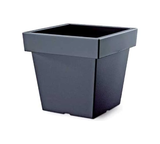 Кашпо Prosperplast DLOFL200 405U Lofly Square Low квадрат d193мм, L193мм, h18см, 4л, серый, без поддона 071827