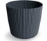 Кашпо Prosperplast DMI170 S433 Milly Round, d17см, h15см, 2700мл, антрацит 071879 1