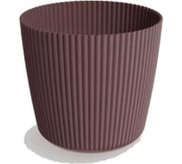 Кашпо Prosperplast DMI240 7587U Milly Round, d236мм, h208мм, 7л, кирпичный 071893