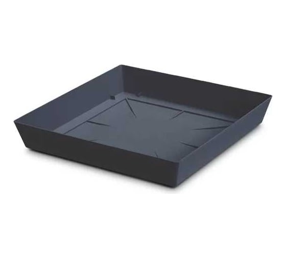 Поддон Prosperplast Lofly Square PPLFQ165 S433квадратный, 165х165 мм, антрацит 071840
