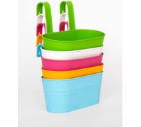 Декоративное настенное кашпо Еврогрядка большое (ассорти), 5 шт Kashpo-big-assorty-5