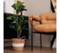 Плетеное кашпо Natural House "Танзания" с ручкой, Д265 Ш265 В230, натуральный, белый Lishan-08 L 3