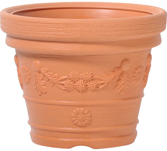 Горшок Prosperplast DECORA 45 см, терракот DBDE45 736 1