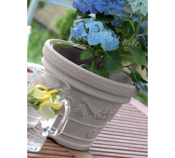 Горшок Prosperplast DECORA 45 см, глина DBDE45 7529
