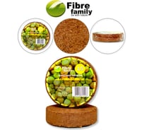 Кокосовая таблетка FIBRE FAMILY 100 г (1 л), в индивидуальной упаковке FF/CTAB-100-L