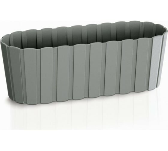 Ящик для цветов Prosperplast BOARDEE CASE 38.3 см, серый DDEC400 405 1
