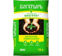 Биогрунт для рассады Лама Торф Богатырь универсальный 10 л 001-GR-BR-006552-2 4680010310281