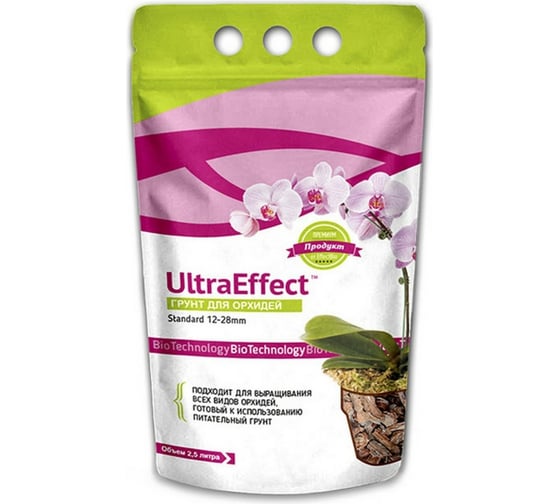 Грунт для орхидей EffectBio Ultra Effect Standard 12-28 мм, 2.5 л 4603735996189 1