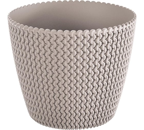 Кашпо Prosperplast SPLOFY 18.7 см, мокко DSP190 7529 1