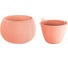 Кашпо Prosperplast SPLOFY BOWL 18 см, со вставкой, персик DKSP180 488 2