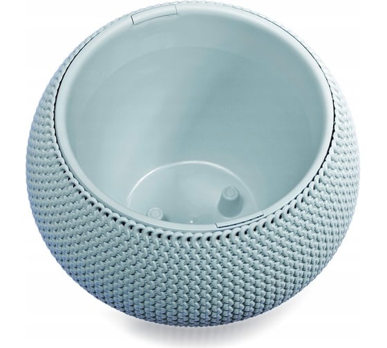 Кашпо Prosperplast SPLOFY BOWL 29 см, со вставкой, синее DKSP290 656