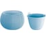 Кашпо Prosperplast SPLOFY BOWL 29 см, со вставкой, синее DKSP290 656 2