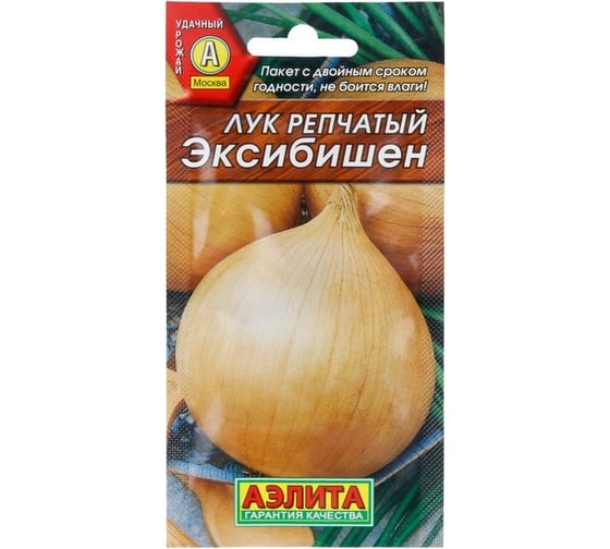 Семена Аэлита Лук репчатый Эксибишен, 0.3 г 4601729064852