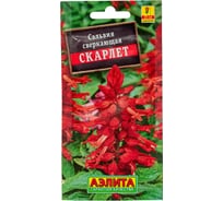 Семена Аэлита Сальвия сверкающая Скарлет однолетний, 0.1 г 4601729071850 00-00570266