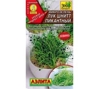 Семена Аэлита Микрозелень Лук шнитт Пикантный, 3 г 4601729143243
