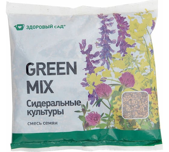 Смесь семян Здоровый Сад Зеленая смесь Green Mix 0.5 кг 4607160331607
