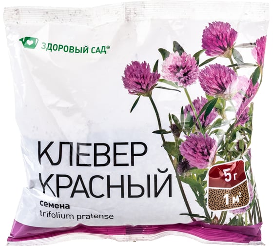 Семена Здоровый Сад Клевер красный 0.5 кг 4607160330204