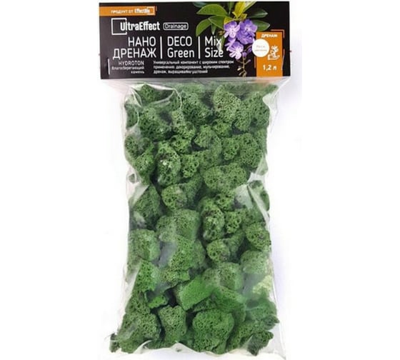 Нанодренаж EffectBio HYDROTON UltraEffect DECO GREEN 1.2 л 4603743270493 1