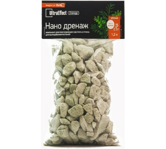 Нано дренаж & субстрат EffectBio EcoLine 1.2 л 4603735996387