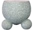 Кашпо керамическое SCHEURICH Broste d125 мм, h125 мм, зеленый 594625 071935 1