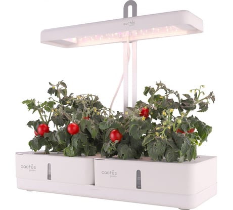 Гидропонная установка Cactus Garden 3.0л 20 белый (CS-LEDPOT-08) 2000786