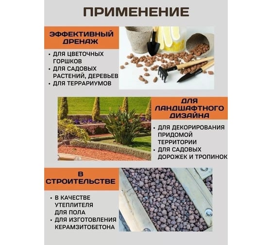 Керамзит Сила Суздаля 3 литра, фракция 10-20 4630249440624