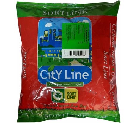 Семена газона TM SORTLINE Смесь трав Городская 1 кг 4620766500086