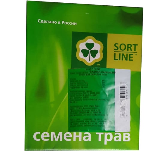 Семена газона TM SORTLINE Смесь трав Садово-парковая 1 кг 4620766500178