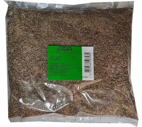 Семена газона TM SORTLINE Смесь трав Спорт 0.2 кг 4620766507559