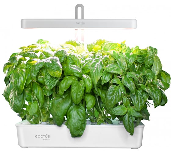 Гидропонная установка Cactus Garden CS-LEDPOT-10 2.0л 20 белый 2000780