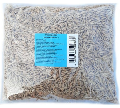 Семена Green Deer овёс 1 кг 4620766502882