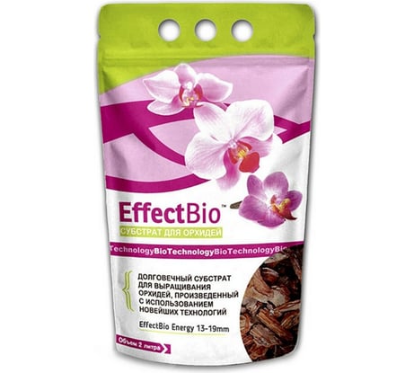 Субстрат для орхидей EffectBio Energy 13-19 мм, 2 л 4603735996097