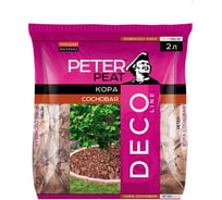 Кора сосны Peter Peat Deco 5-25 мм, 2 л Д-01-2