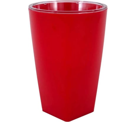 Кашпо ООО КЗНМ Грейс 2.3 л, красное 527678
