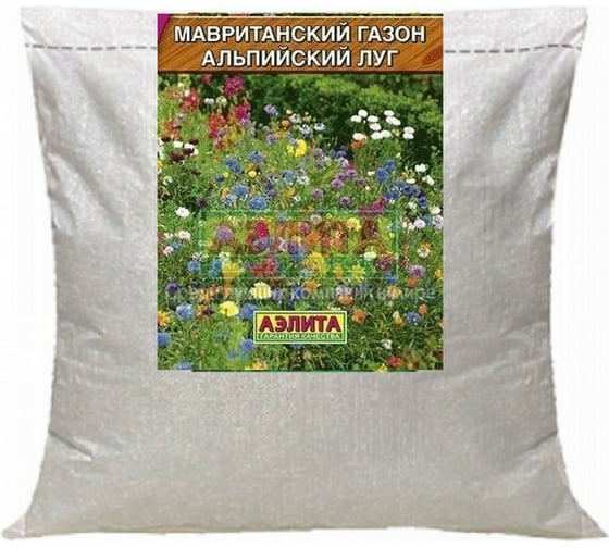 Семена Аэлита Мавританский газон Альпийский луг 5 кг 00-00594485 1