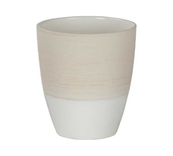 Кашпо SCHEURICH 650 Vanilla Cream керамика, высокое d15 см, ВанильКрем 058287