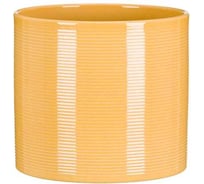 Кашпо SCHEURICH Zabaione 828 керамика, d14 см, h13 см, желтый 062003