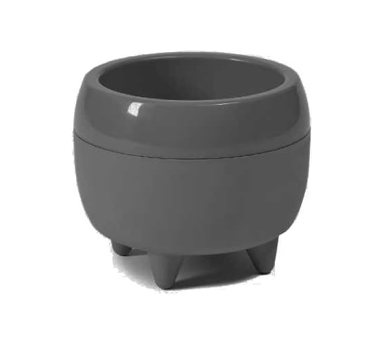 Кашпо на ножках LAMELA Sp.z o. 362 MONA recycled d30 см, антрацит 072274 1