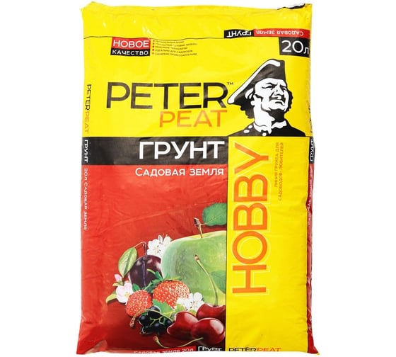 Грунт Peter Peat Hobby Садовая земля 20 л Х-01-20 1