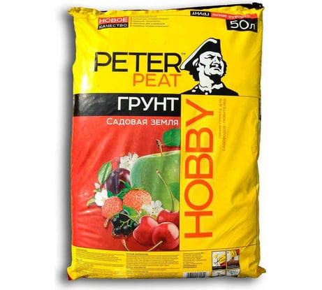 Грунт Peter Peat Hobby Садовая земля 50 л Х-01-50