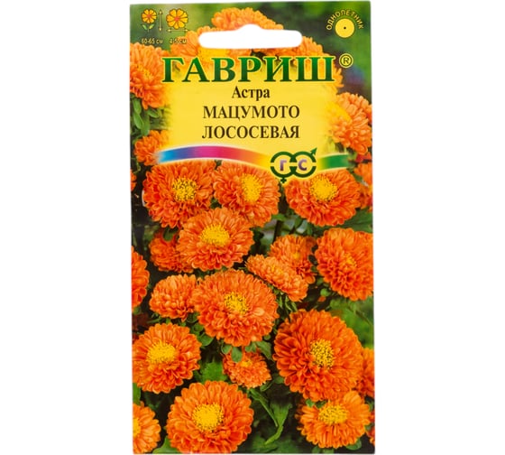 Астра ГАВРИШ Мацумото лососевая, однолетняя 0,3 г 001763 1