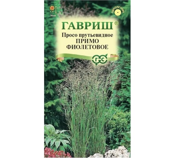 Просо Примо фиолетовое (декоративное) 0,5 г ГАВРИШ 1071862148 1