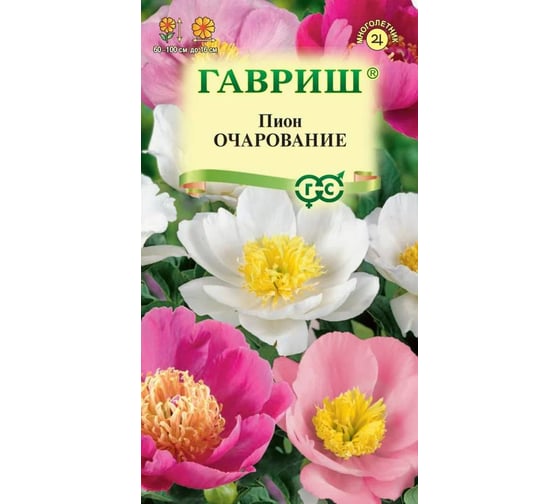 Пион средний ГАВРИШ Очарование 3 шт 10003954 1