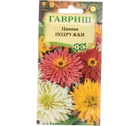 Цинния ГАВРИШ Подружки, низкорослая кактусовидная смесь 0,2 г 10006848