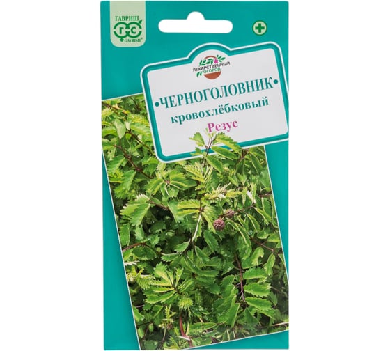 Черноголовник ГАВРИШ кровохлебковый (Кровохлёбка) Резус 0,5 г 1999943369 1