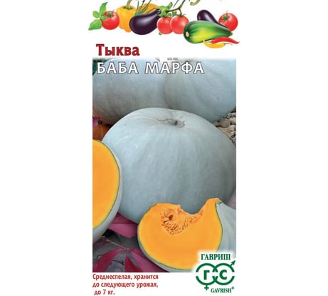 Тыква ГАВРИШ Баба Марфа 1 г Н23 1071854232